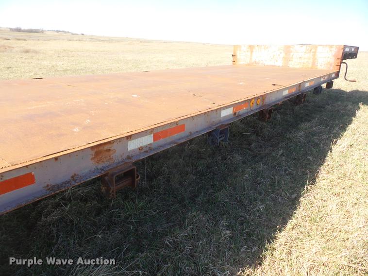 image for item DB0503 1986 American Rebel drop deck trailer