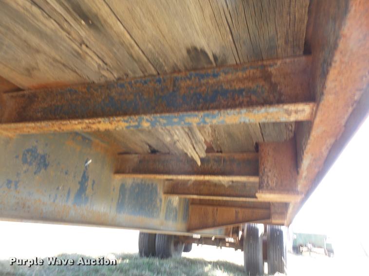 image for item DB0503 1986 American Rebel drop deck trailer