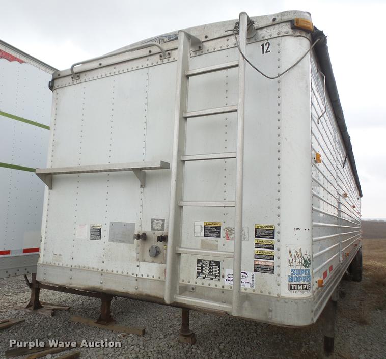 image for item DB0653 1999 Timpte Super Hopper double hopper grain trailer