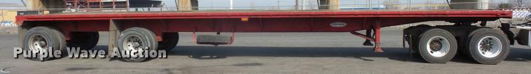 image for item J1570 1998 Fontaine flatbed trailer