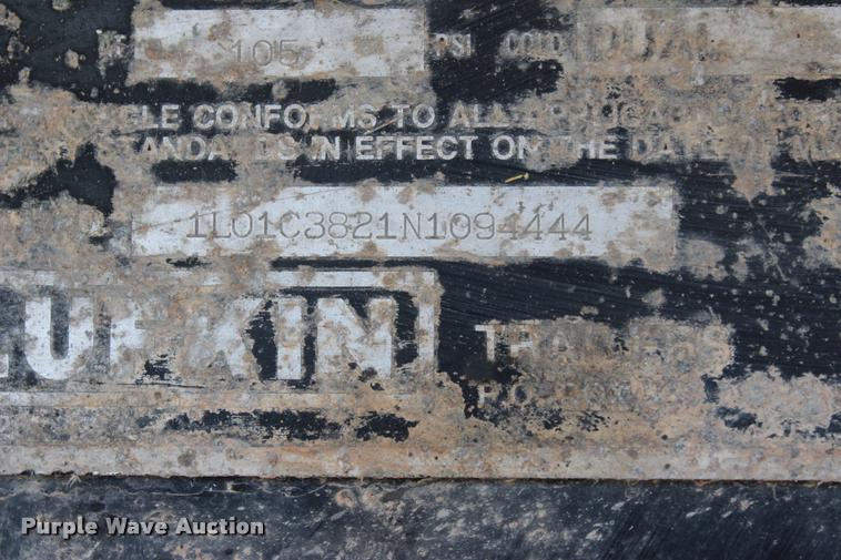 image for item L3029 1992 Lufkin end dump trailer