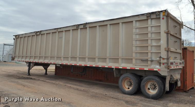 image for item L5157 2004 Trail King TI-Brook AWKFLR 53 end dump trailer