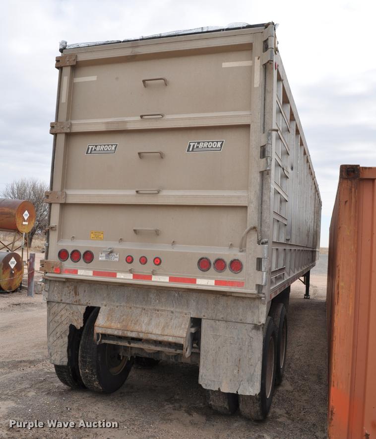 image for item L5157 2004 Trail King TI-Brook AWKFLR 53 end dump trailer