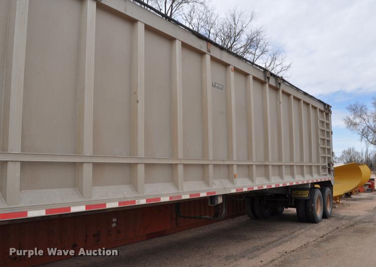 image for item L5157 2004 Trail King TI-Brook AWKFLR 53 end dump trailer