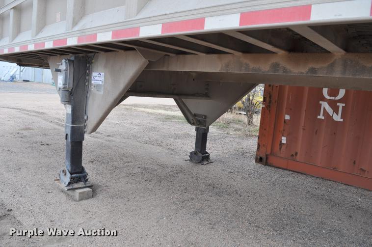 image for item L5157 2004 Trail King TI-Brook AWKFLR 53 end dump trailer