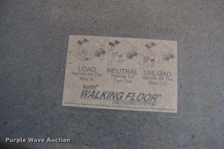 image for item L5157 2004 Trail King TI-Brook AWKFLR 53 end dump trailer