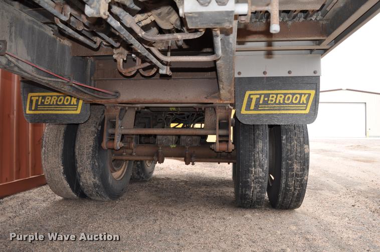 image for item L5157 2004 Trail King TI-Brook AWKFLR 53 end dump trailer