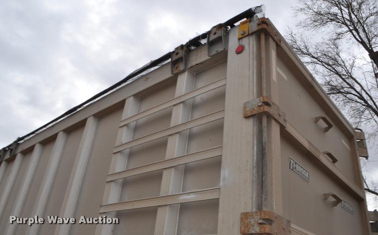 image for item L5157 2004 Trail King TI-Brook AWKFLR 53 end dump trailer