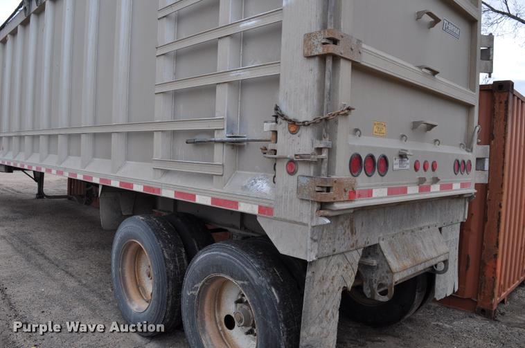 image for item L5157 2004 Trail King TI-Brook AWKFLR 53 end dump trailer