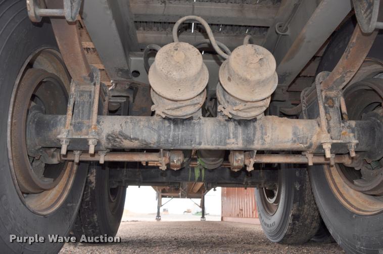 image for item L5157 2004 Trail King TI-Brook AWKFLR 53 end dump trailer