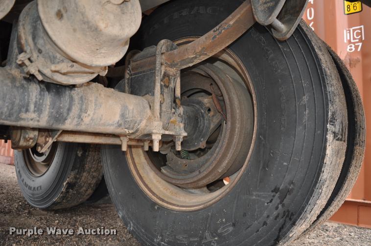 image for item L5157 2004 Trail King TI-Brook AWKFLR 53 end dump trailer