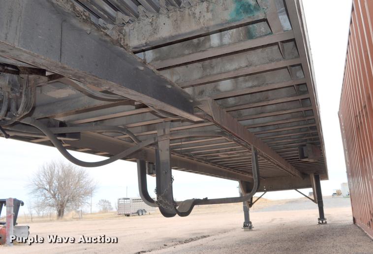 image for item L5157 2004 Trail King TI-Brook AWKFLR 53 end dump trailer