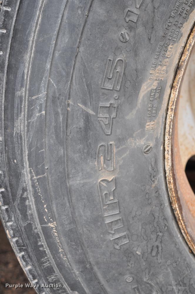 image for item L5157 2004 Trail King TI-Brook AWKFLR 53 end dump trailer