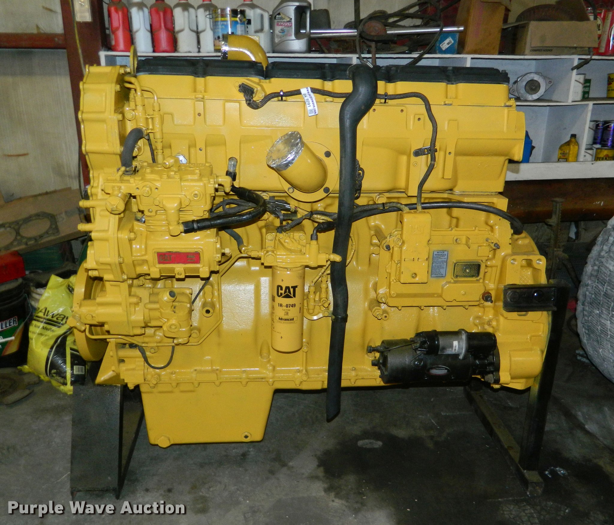 Caterpillar 6NZ six cylinder diesel engine in Russell, KS Item BK9291