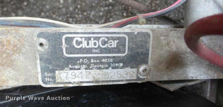 image for item AG9018 1979 Club Car golf cart