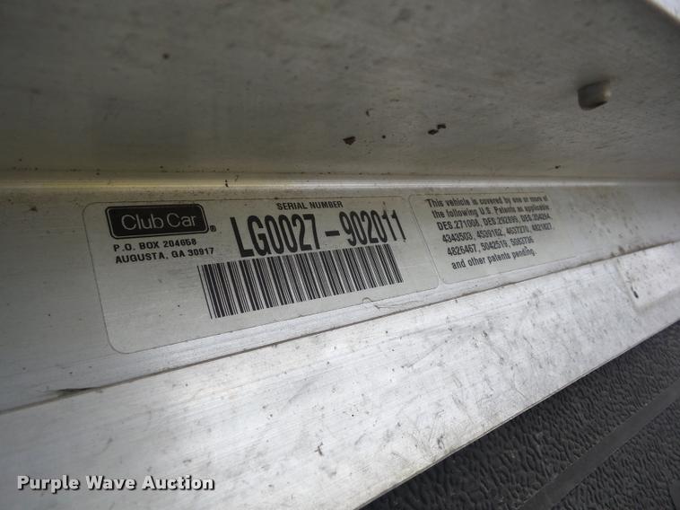 image for item AG9028 Club Car shuttle golf cart