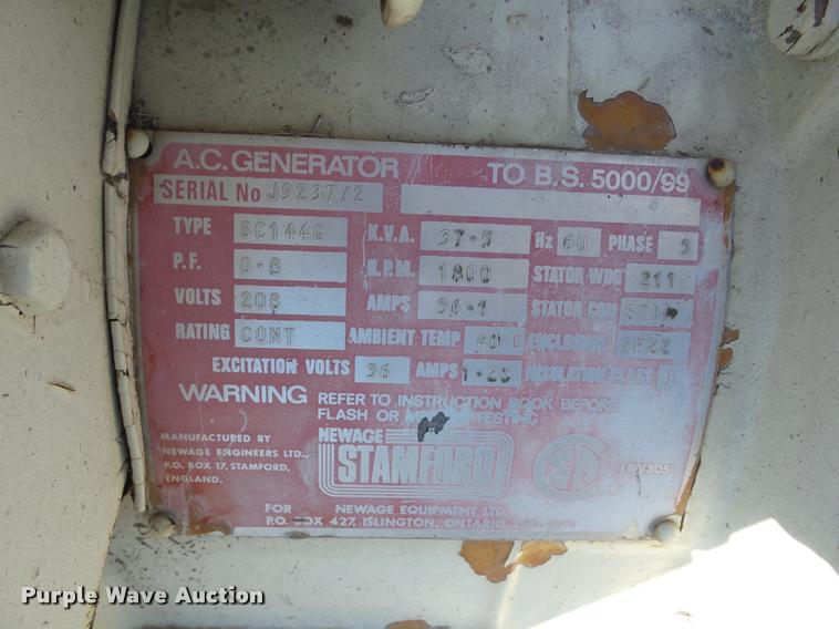 image for item AG9040 Tate AC generator