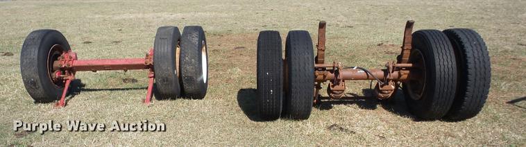 image for item AG9042 (2) trailer axles
