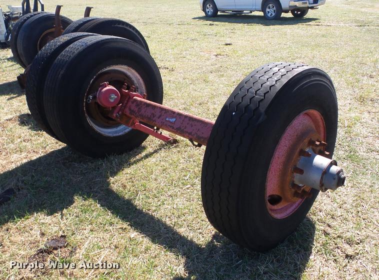 image for item AG9042 (2) trailer axles