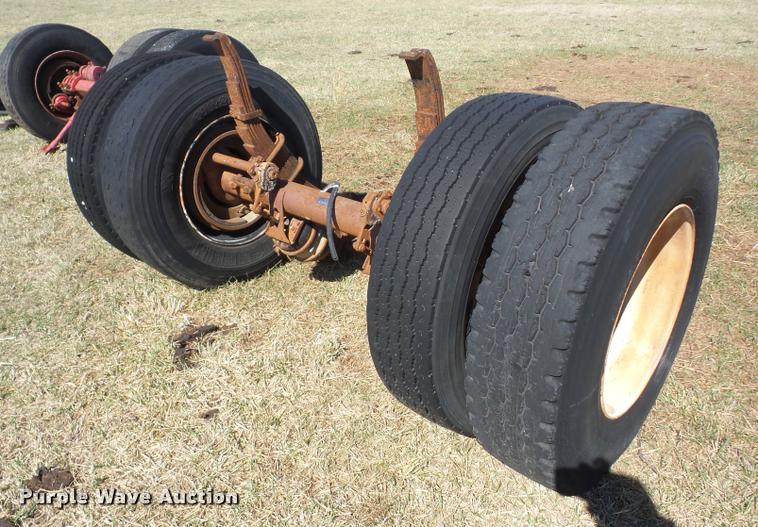 image for item AG9042 (2) trailer axles