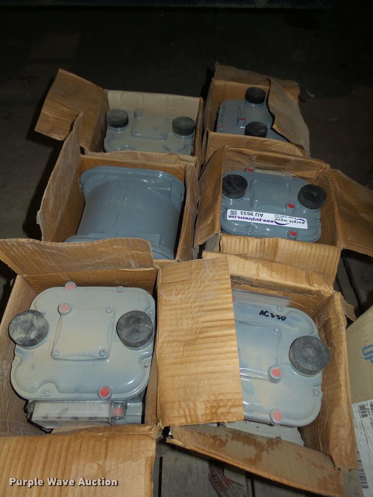 image for item AU9633 (6) American Meter AC250 gas meters