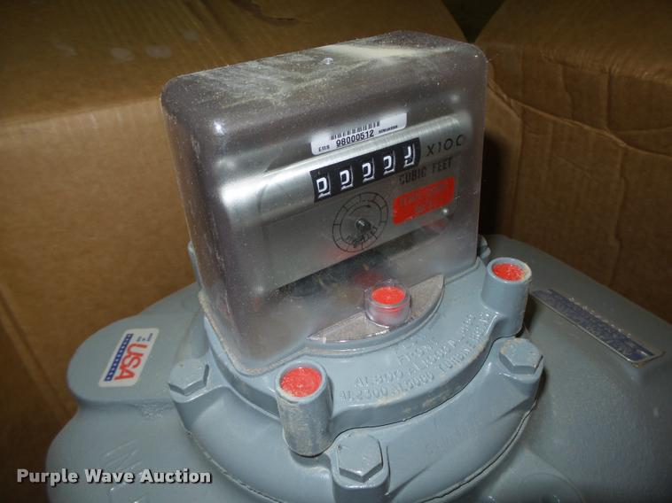image for item AU9634 (2) American Meter AL1400 gas meters