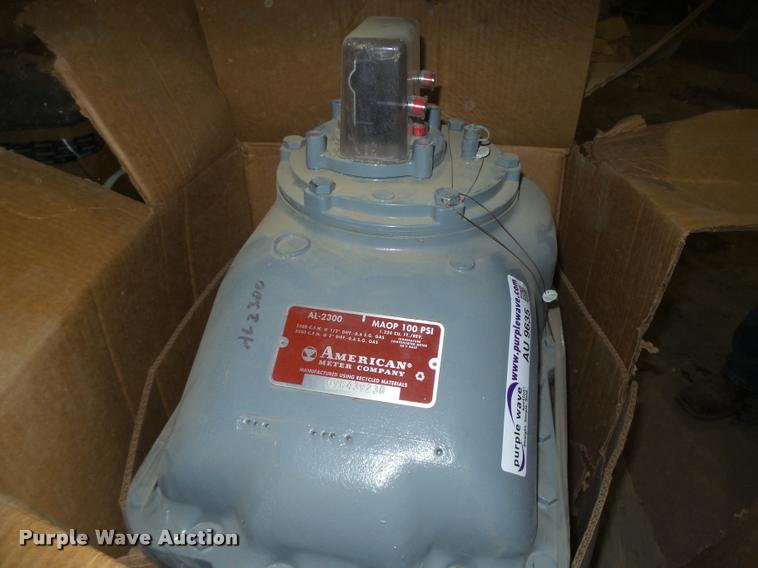 image for item AU9635 (3) American Meter AL2300 gas meters