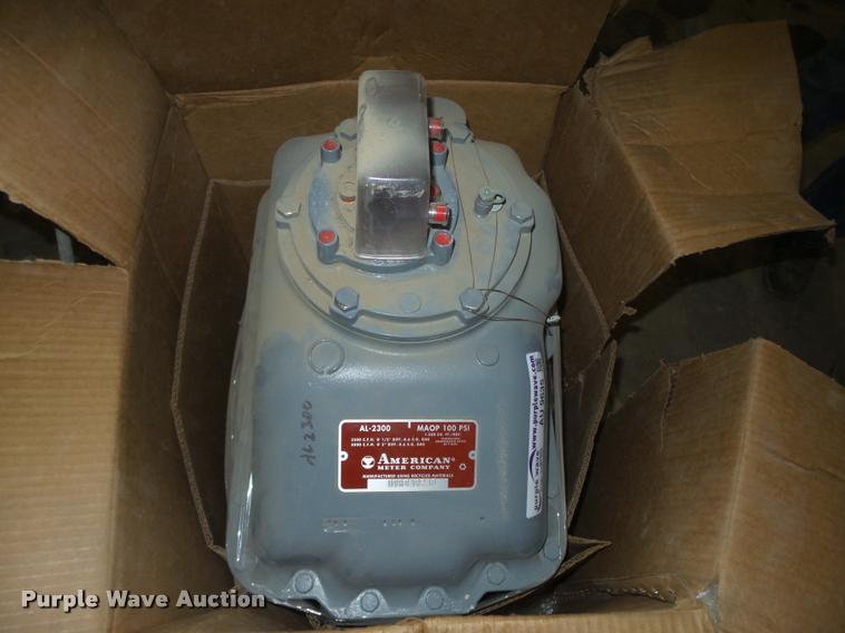 image for item AU9635 (3) American Meter AL2300 gas meters