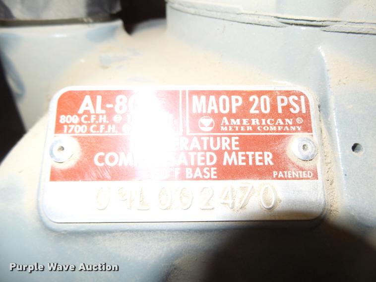 image for item AU9636 American Meter AL800 gas meter