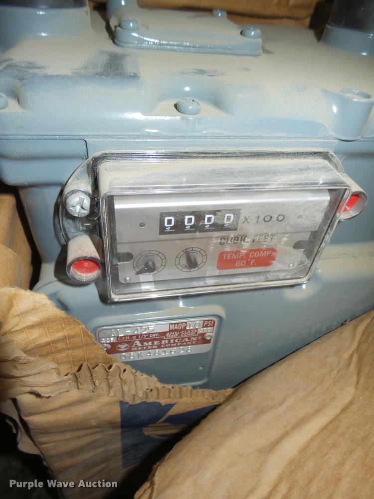 image for item AU9639 (3) American Meter AL425 gas meter