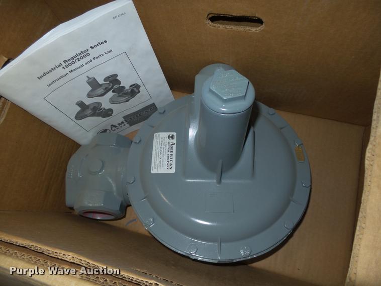 image for item AU9642 (9) American Meter 1813-B 2" regulator