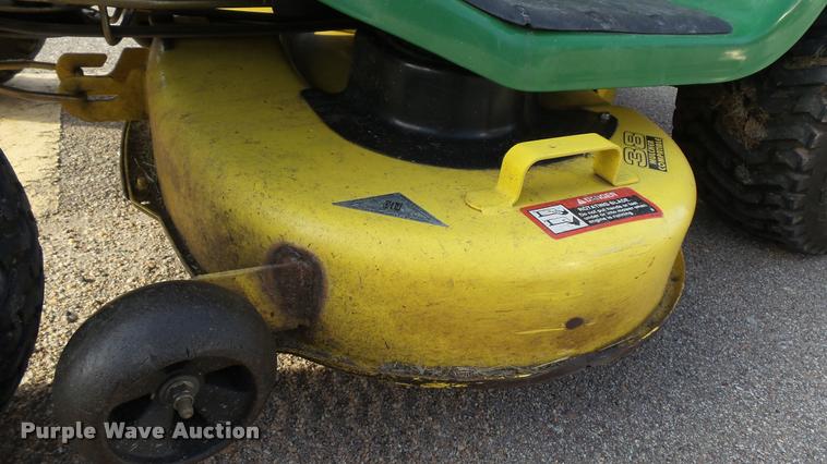 image for item BY9052 John Deere LT155 lawn mower