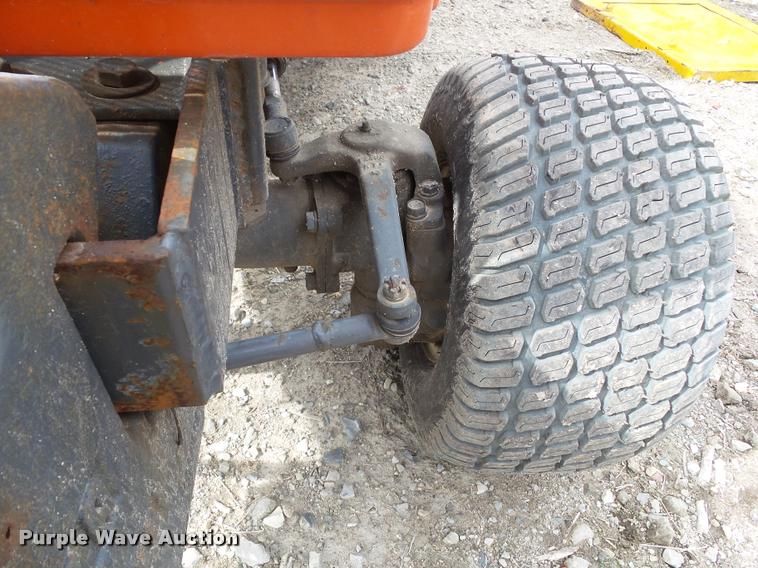 image for item CB9865 Kubota F2560 lawn mower and attachments