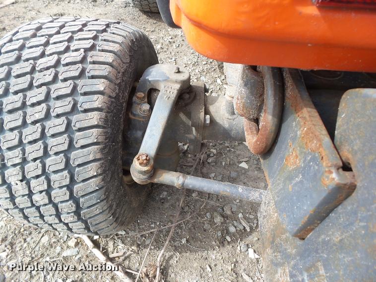 image for item CB9865 Kubota F2560 lawn mower and attachments