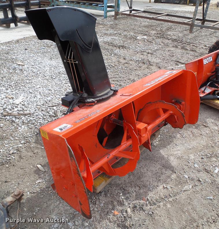 image for item CB9865 Kubota F2560 lawn mower and attachments
