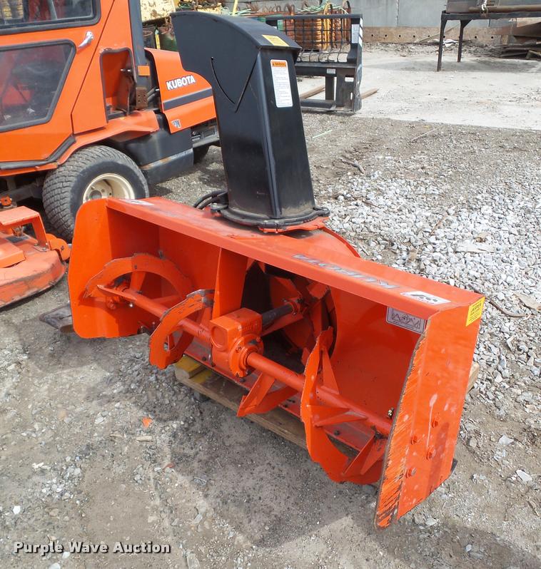 image for item CB9865 Kubota F2560 lawn mower and attachments