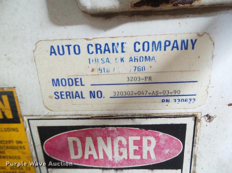 image for item CB9872 Auto Crane 3203-PR crane hoist