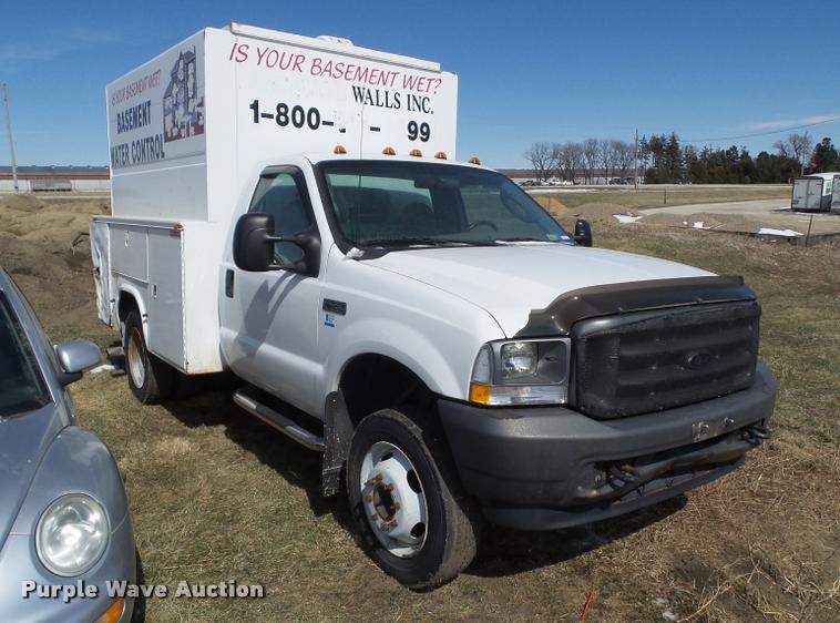 image for item CB9875 2003 Ford F450 Super Duty service truck