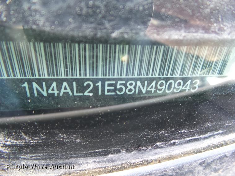 image for item CB9877 2008 Nissan Altima 2.5