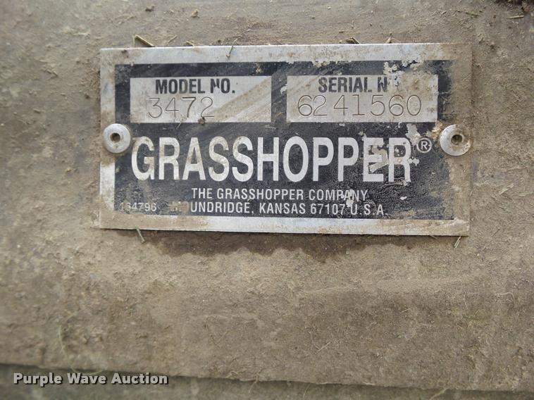 image for item CB9887 2011 Grasshopper 930D2 ZTR lawn mower