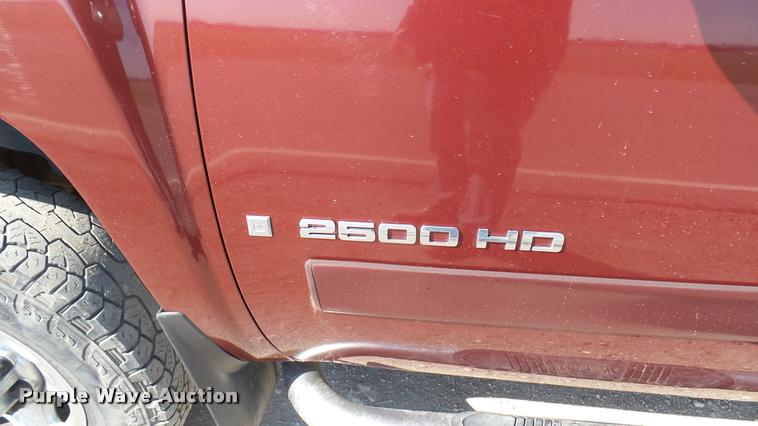 image for item DA0444 2008 Chevrolet Silverado 2500HD Ext. Cab pickup truck