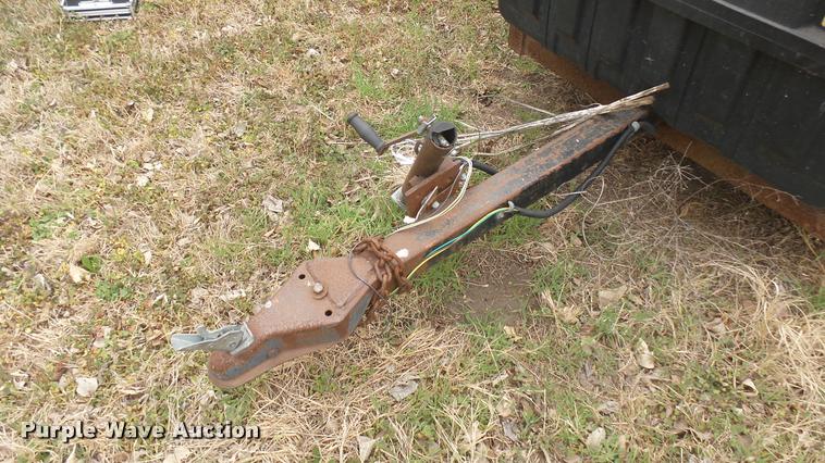 image for item DA0455 Shop built utility trailer