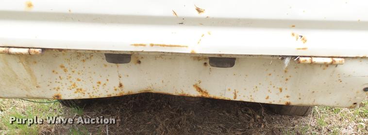 image for item DA0455 Shop built utility trailer