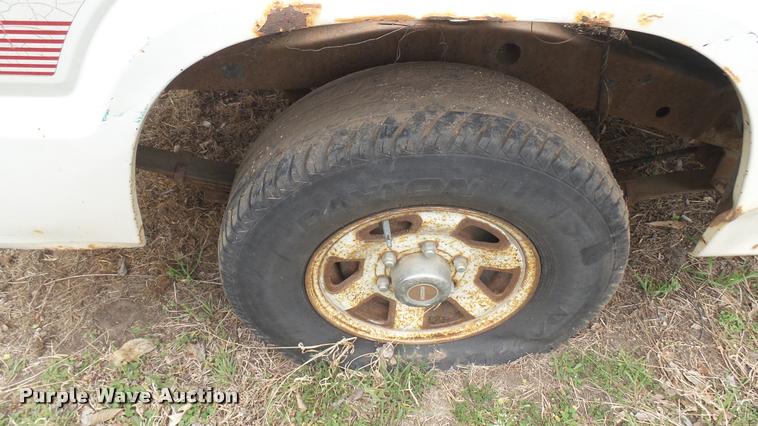 image for item DA0455 Shop built utility trailer