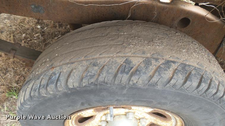 image for item DA0455 Shop built utility trailer