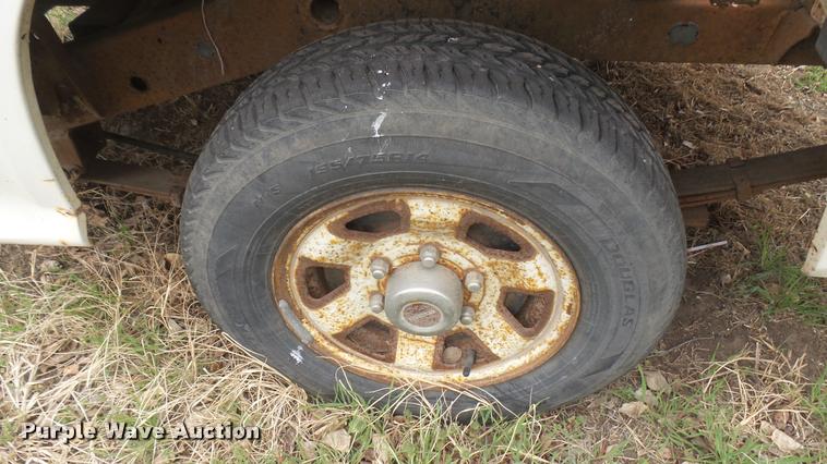 image for item DA0455 Shop built utility trailer