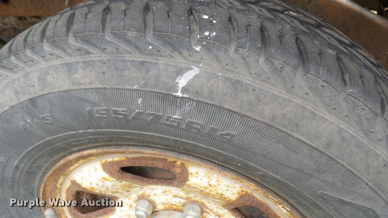 image for item DA0455 Shop built utility trailer