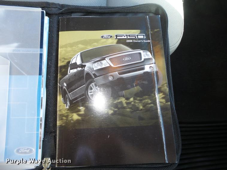 image for item DA0586 2006 Ford F150 FX4 SuperCrew pickup truck