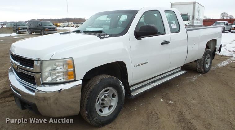 image for item DA1798 2009 Chevrolet Silverado 2500HD Ext. Cab pickup truck