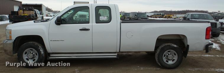 image for item DA1798 2009 Chevrolet Silverado 2500HD Ext. Cab pickup truck